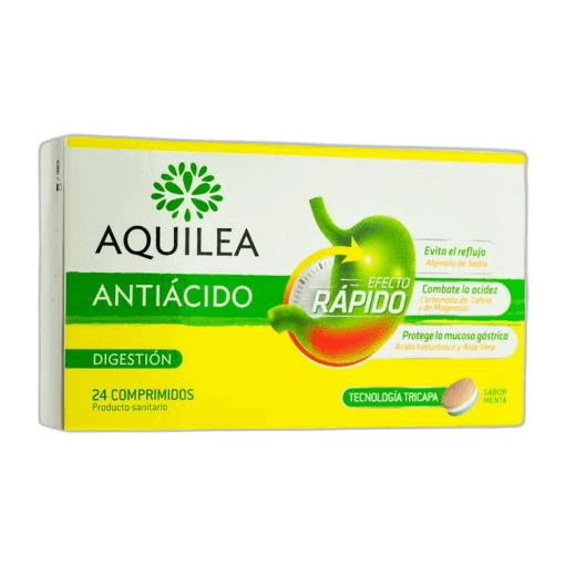 Imagen de AQUILEA ANTIACIDO 24 COMPRIMIDOS