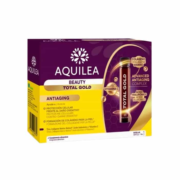 Imagen de Aquilea Beauty Total Gold Antiedad 14 Ampollas