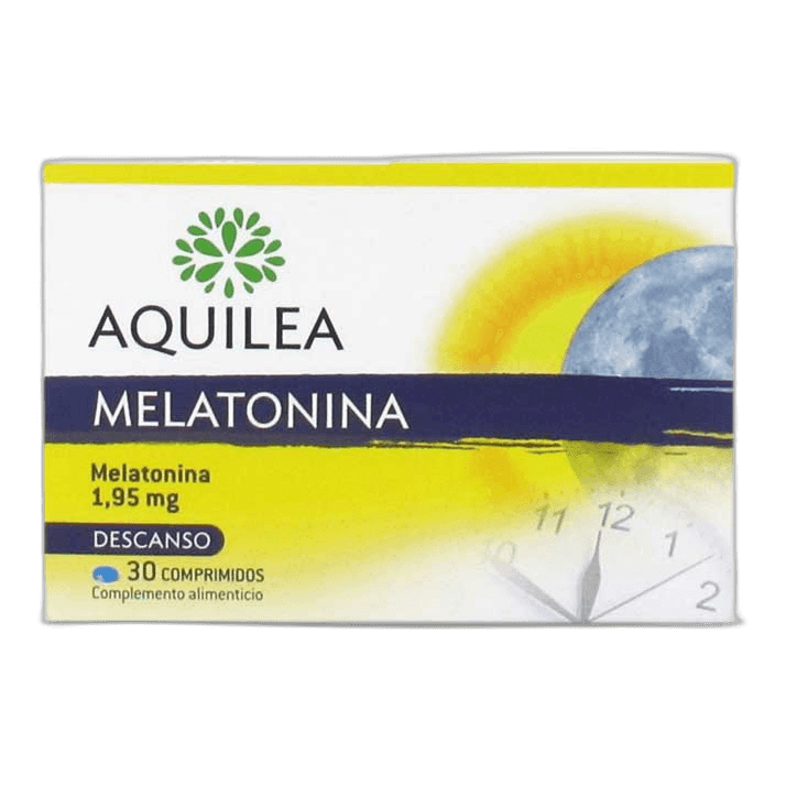 Imagen de AQUILEA MELATONINA 1,95 MG 30 COMPRIMIDOS