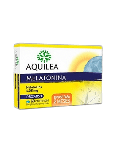 Imagen de AQUILEA MELATONINA 1,95 MG 60 COMPRMIDOS