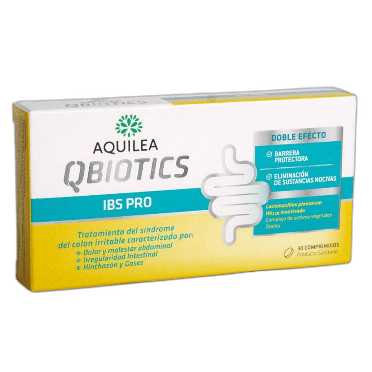 Imagen de AQUILEA QBIOTICS IBS PRO 30 COMPRIMIDOS