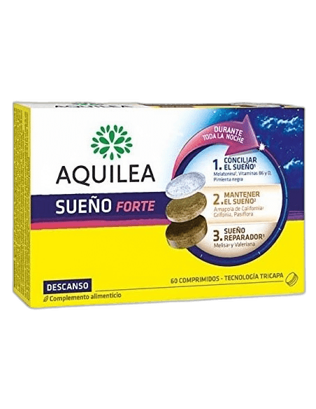 Imagen de AQUILEA SUEÑO FORTE 60 COMPRIMIDOS
