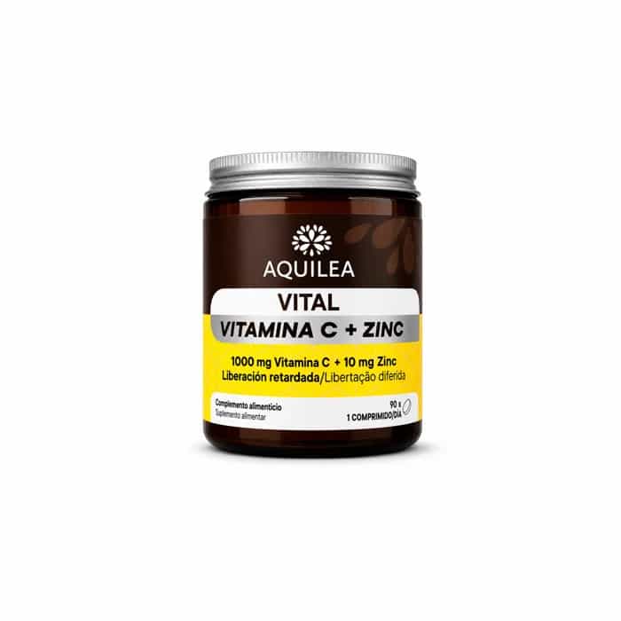 Imagen de Aquilea Vital Vitamina C + Zinc 90 Cápsulas