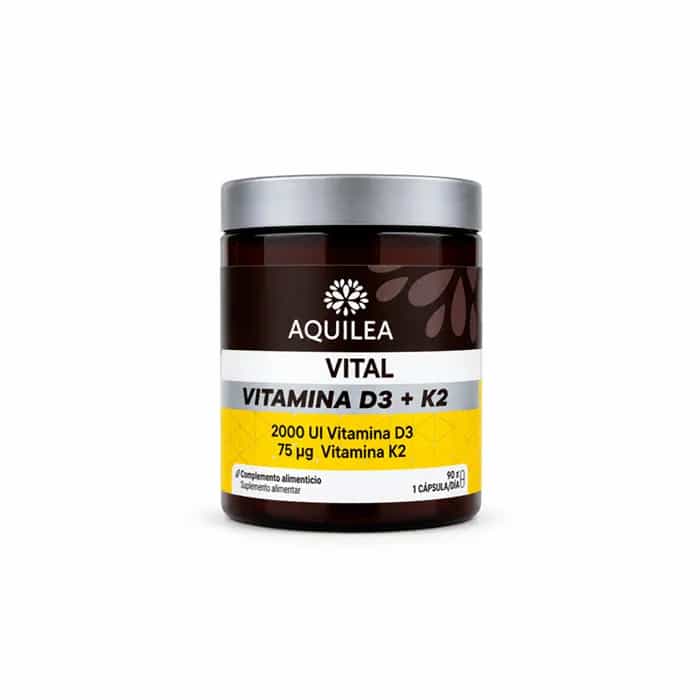 Imagen de Aquilea Vital Vitamina D3 + K2 90 Cápsulas