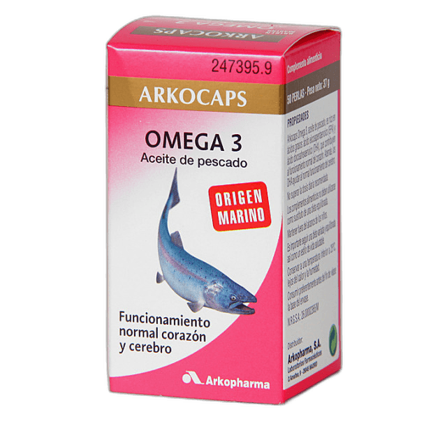Imagen de ARKOCAPS OMEGA 3 ACEITE PESCADO 50 CAPS