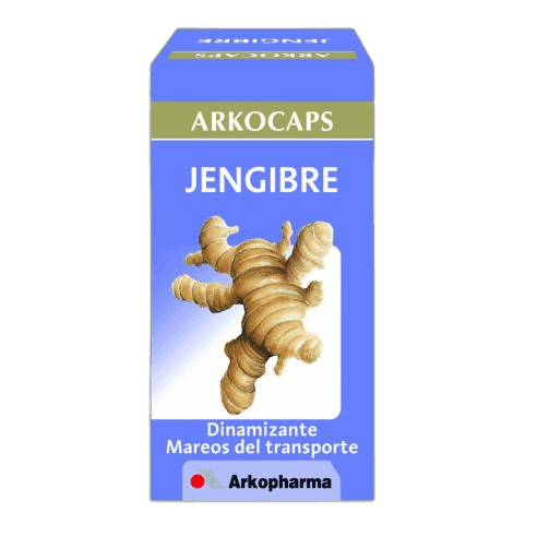 Imagen de ARKOCAPSULAS JENGIBRE 365MG 48 CAPSULAS