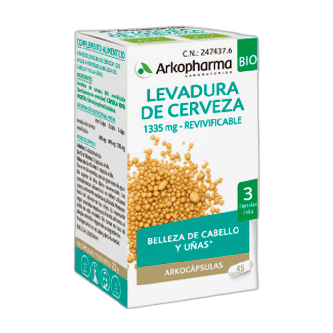 Imagen de ARKOCAPSULAS LEVADURA 340MG 50 CAPSULAS