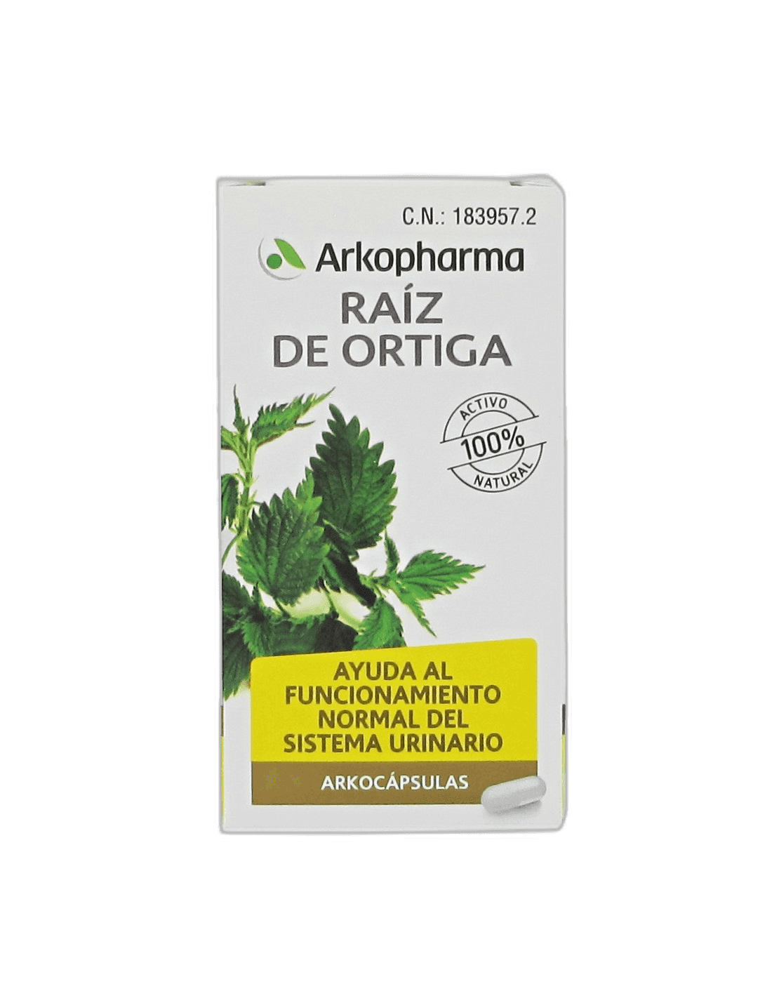 Imagen de ARKOCAPSULAS RAIZ DE ORTIGA 45 CAPSULAS