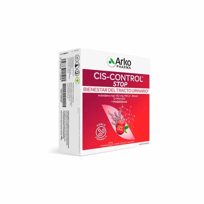 Imagen de Arkopharma Cis-Control Stop 10 Sobres + 5 Sticks