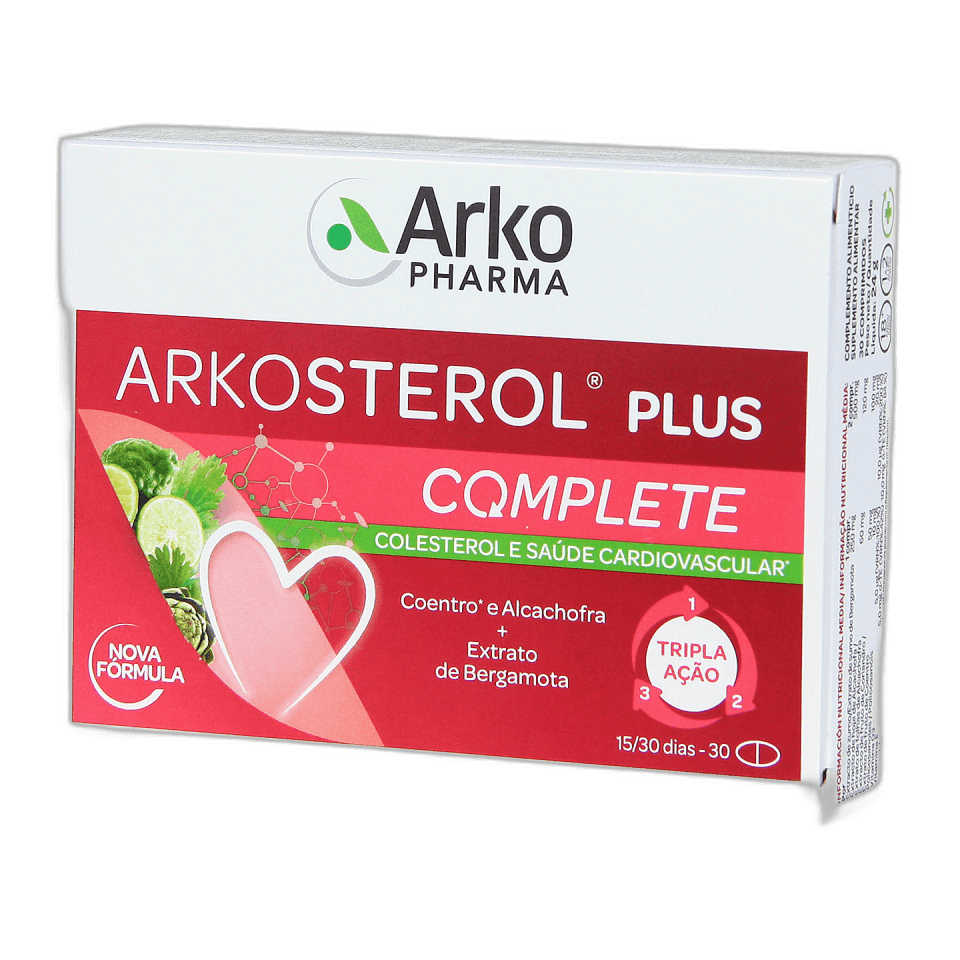 Imagen de ARKOSTEROL PLUS COMPLETE 30 COMPRIMIDOS