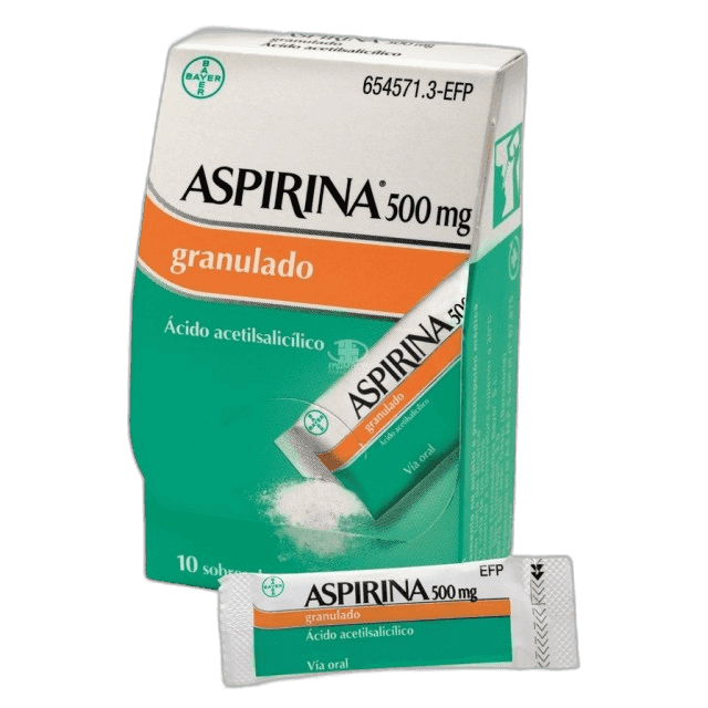 Imagen de ASPIRINA 500 mg 10 SOBRES GRANULADO ORAL