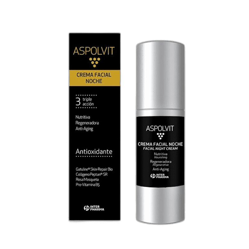 Imagen de ASPOLVIT CREMA FACIAL NOCHE 1 ENVASE 30 ML
