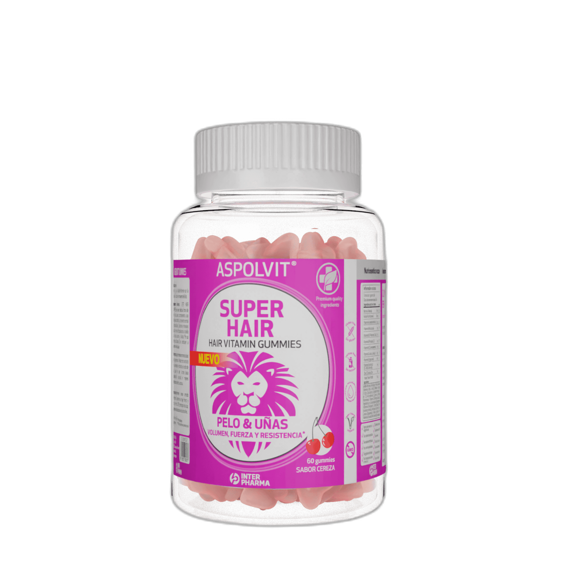 Imagen de ASPOLVIT HAIR & NAILS 60 COMPRIMIDOS