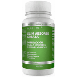 Imagen de ASPOLVIT SLIM ABSORBE GRASAS 60 CAPSULAS