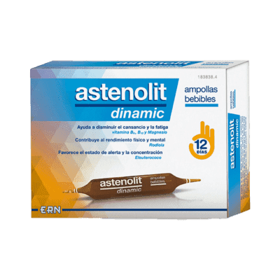 Imagen de ASTENOLIT DINAMIC 12 AMPOLLAS BEBIBLES