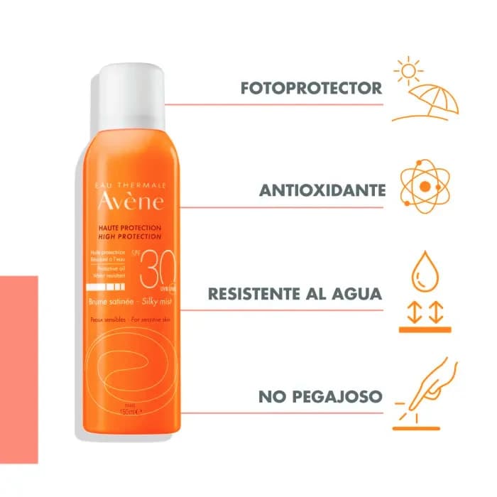 Imagen 2 de Avene Bruma Satinada Spf30 150 Ml