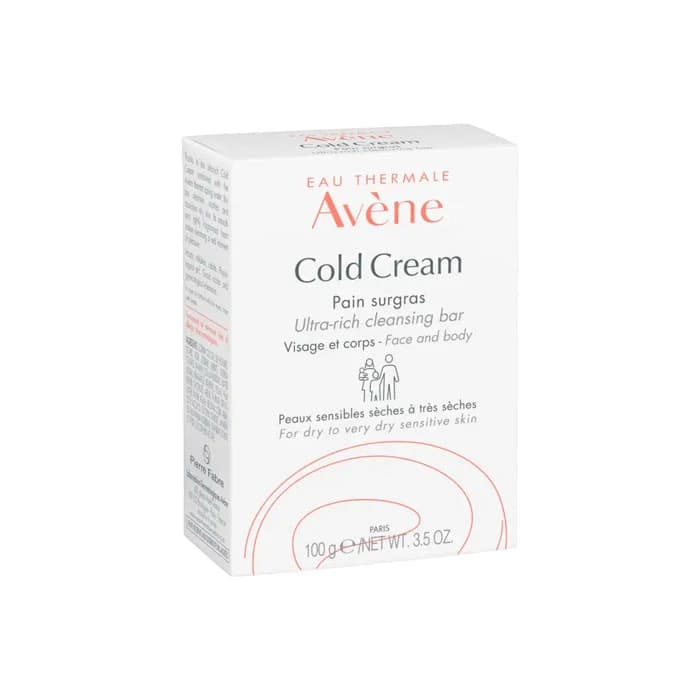 Imagen 2 de Avene Cold Cream Pan Limpiador Ultranutritivo 100 Gr