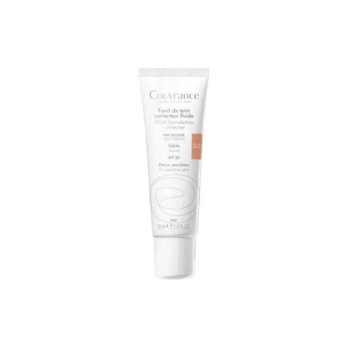 Imagen 2 de Avene Couvrance Maquillaje Fluido Arena 30 Ml