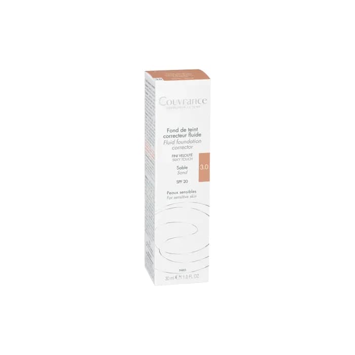 Imagen 3 de Avene Couvrance Maquillaje Fluido Arena 30 Ml