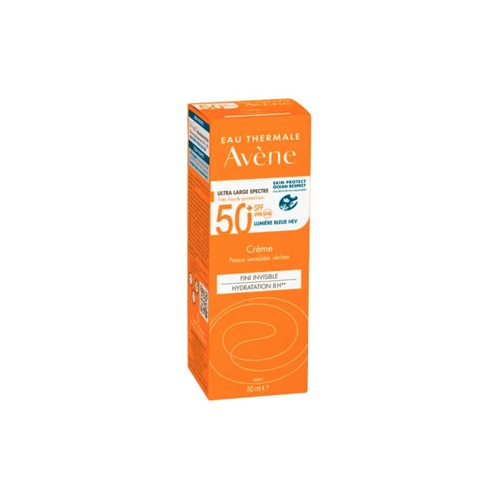 Imagen 2 de Avene Crema Solar Piel Seca Con Perfume Spf50+ 50 Ml