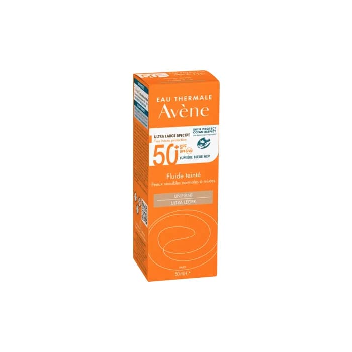 Imagen 2 de Avene Fluido Solar Color Spf50+ 50 Ml