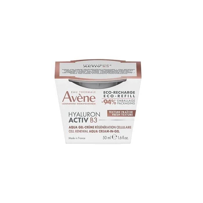 Imagen 2 de Avene Hyaluron Activ B3 Recarga Aqua Gel Crema Regeneradora Celular 50 Ml