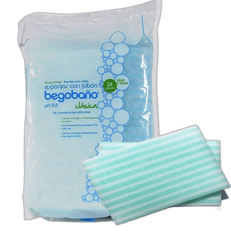 Imagen de BEGOBAÑO ESPONJAS JABONOSAS 24 UNIDADES