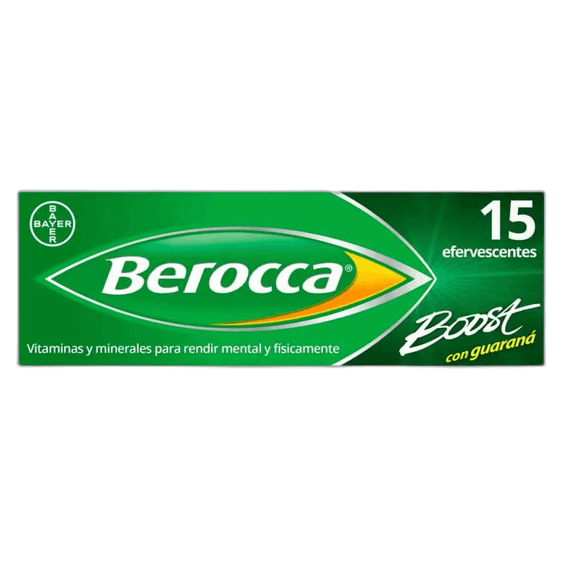 Imagen de BEROCCA BOOST 15 COMP EFERVESCENTE