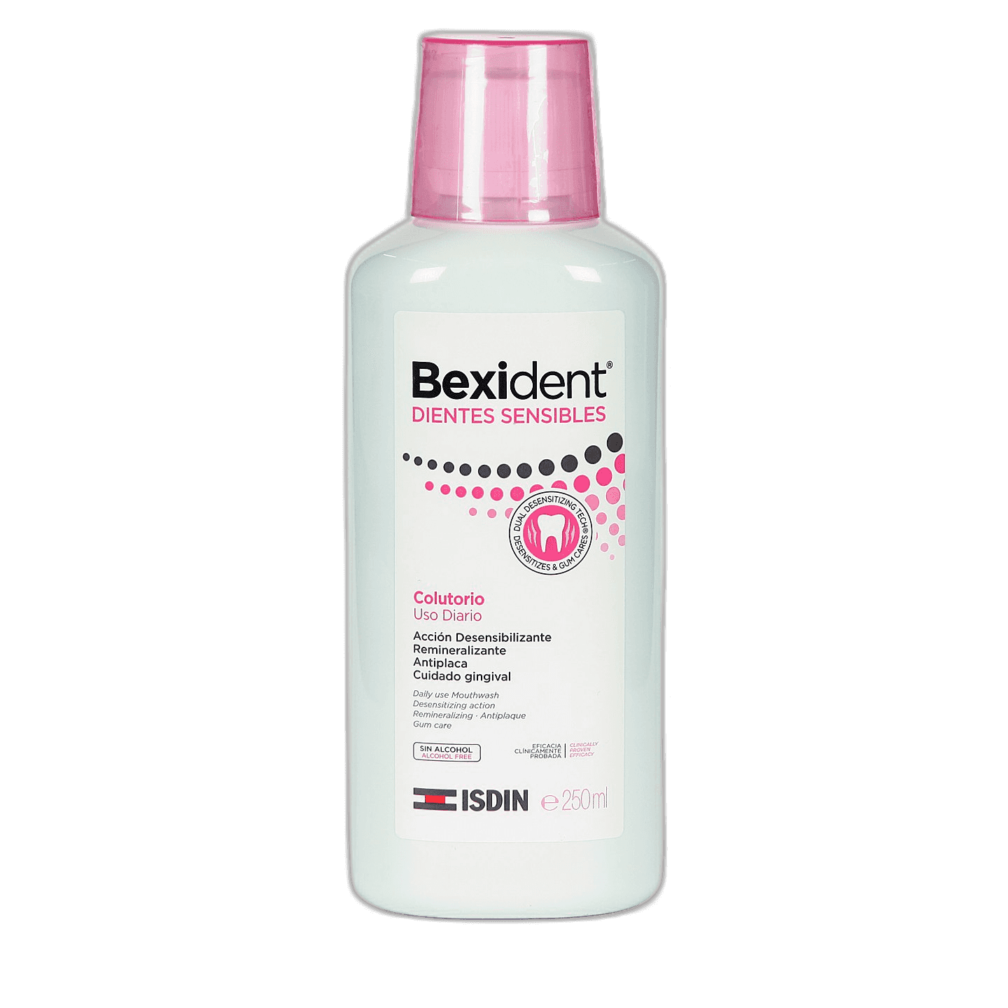 Imagen de BEXIDENT DIENTES SENSIBLES COLUTORIO 1 ENVASE 250 ML