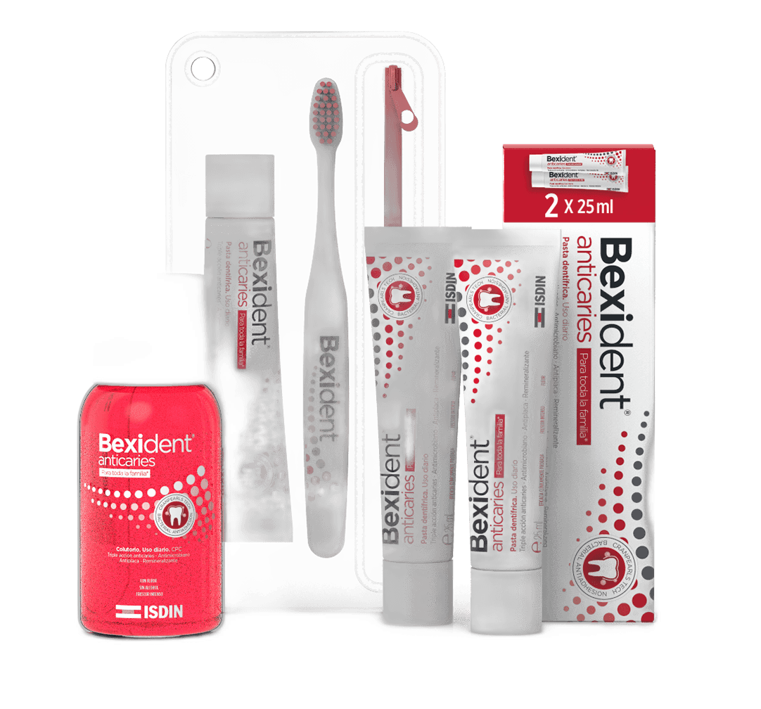 Imagen de BEXIDENT SMILE&GO ANTICARIES PASTA 2 ENVASES 25 ML