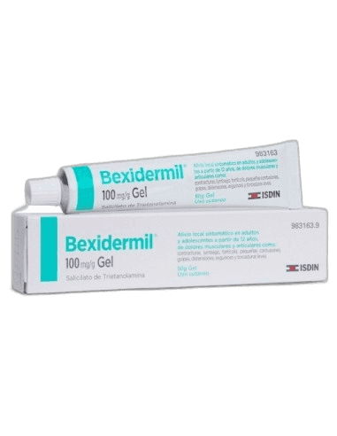 Imagen de BEXIDERMIL 100 mg/g GEL CUTANEO 1 TUBO 50 g