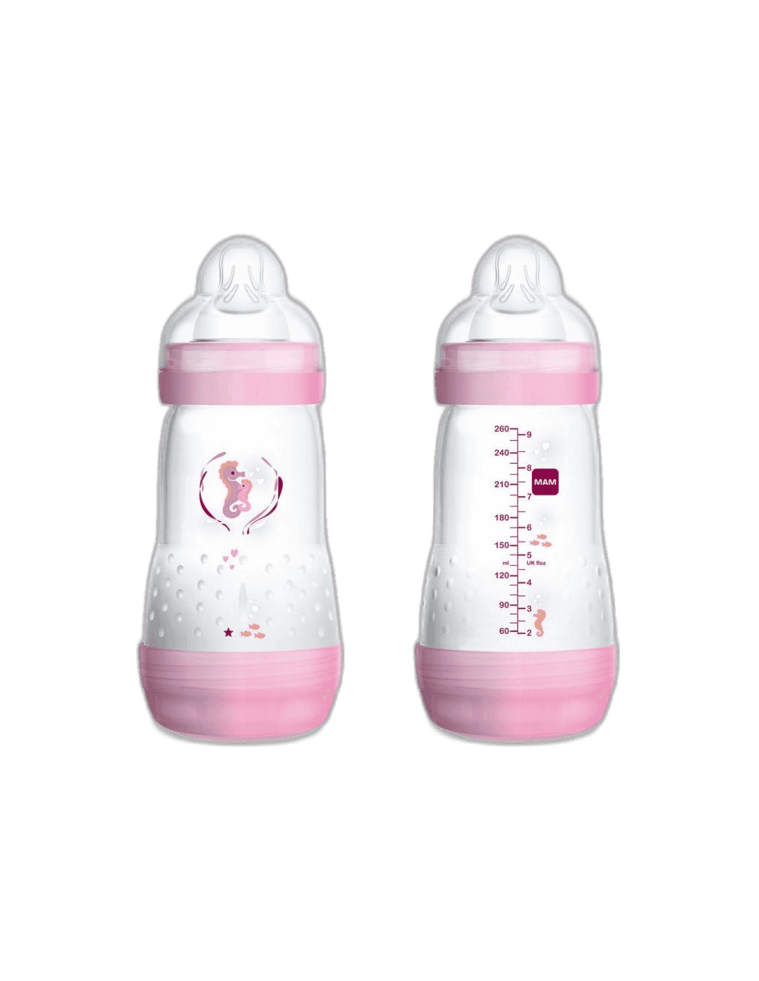 Imagen de BIBERON ANTICOLICO MAM ANTICOLIC EASY START +2M A 260 ML PAC
