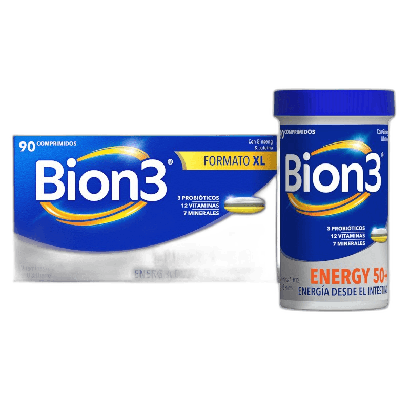 Imagen de BION3 ENERGY 50+ 90 COMPRIMIDOS