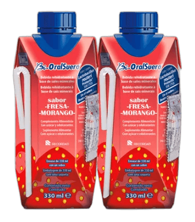 Imagen de BIORALSUERO SABOR FRESA BRIKS 2X330ML