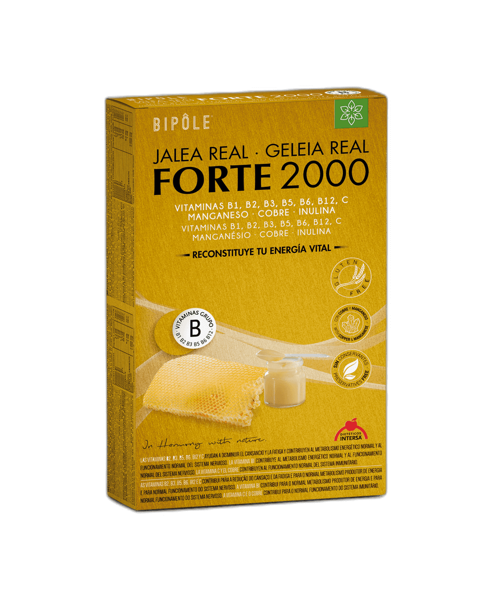 Imagen de BIPOLE JALEA REAL FORTE 2000 MG 20 AMPOLLAS