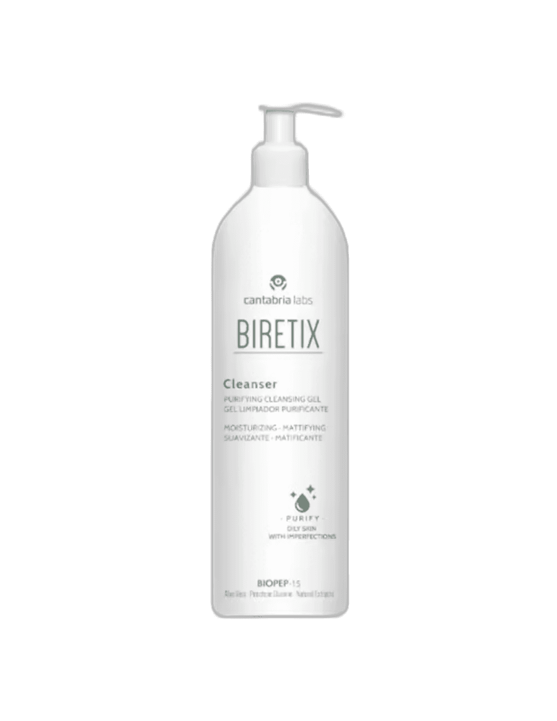 Imagen de BIRETIX CLEANSER GEL LIMPIADOR PURIFICANTE 1 ENVASE 400 ML