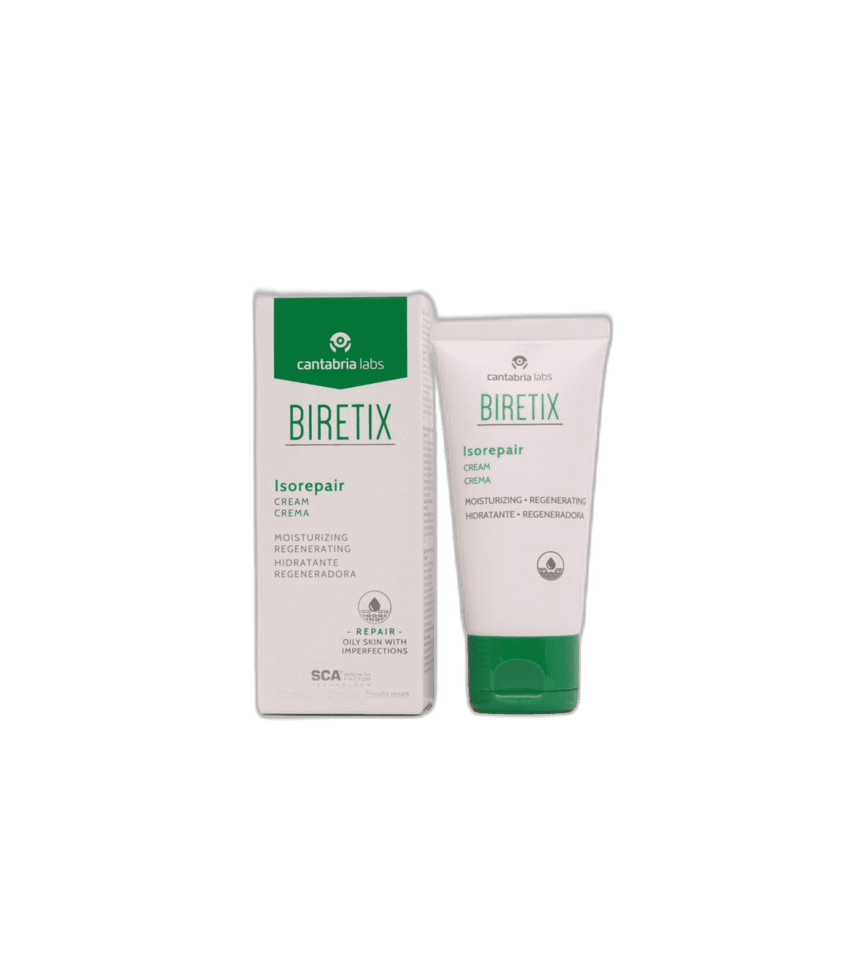 Imagen de BIRETIX ISOREPAIR CREMA HIDRATANTE REGENERADORA 1 ENVASE 50