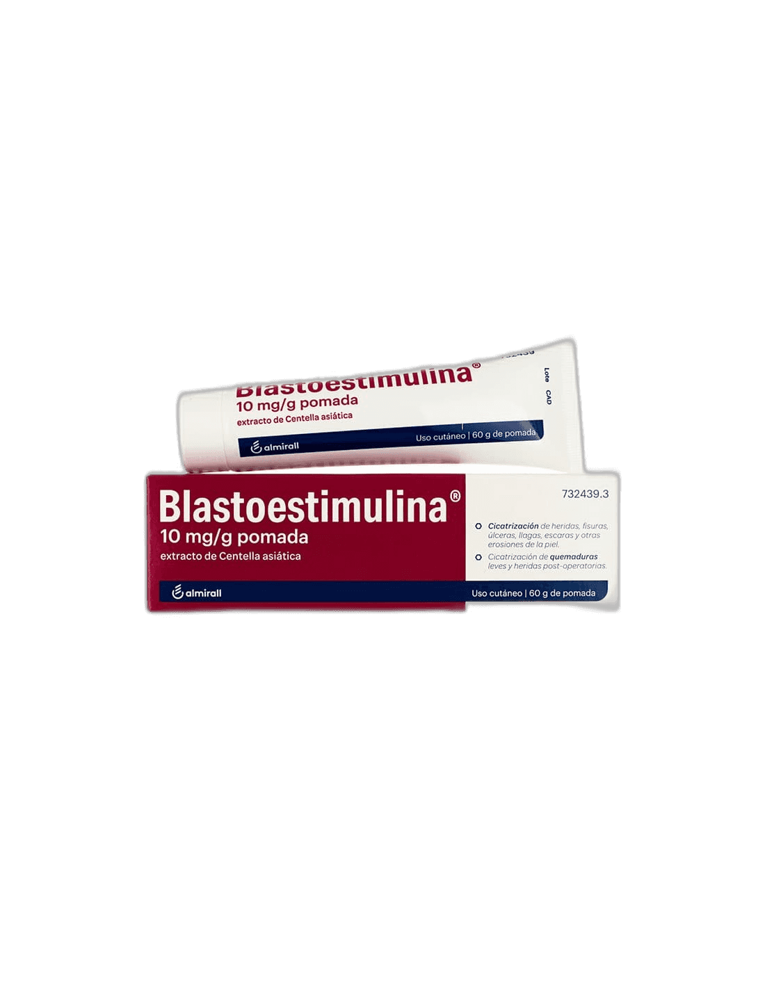 Imagen de BLASTOESTIMULINA 10 mg/g POMADA 1 TUBO 60 g