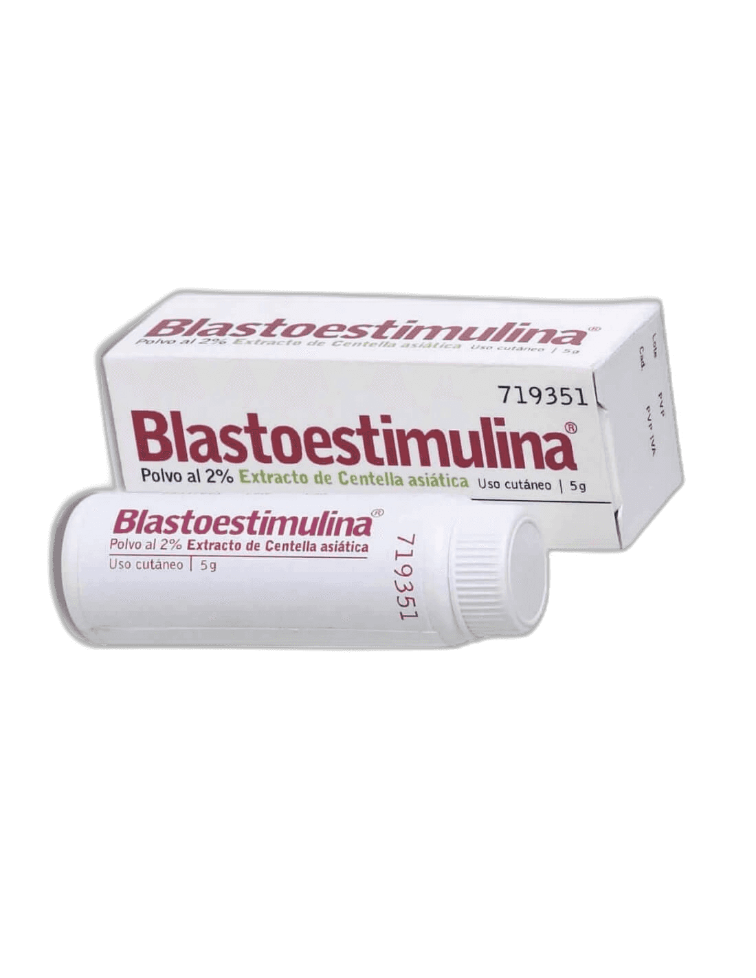 Imagen de BLASTOESTIMULINA 20 mg/g POLVO CUTANEO 1 FRASCO 5 g
