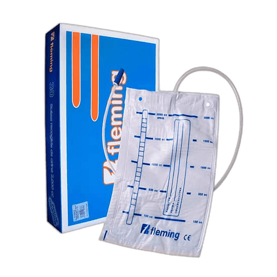 Imagen de BOLSA ORINA FLEMING CAMA VAL 2 L 30 UNI
