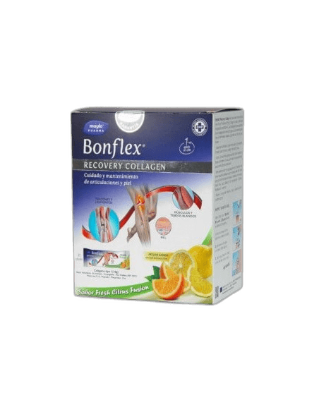 Imagen de BONFLEX RECOVERY COLLAGEN 30 STICKS SABOR FRESH CITRUS FUSI
