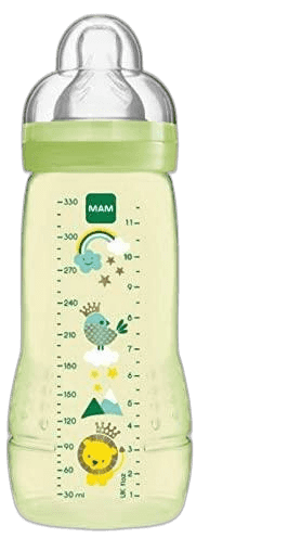 Imagen de BOTTLE BIBERON MAM EASY ACTIVE 1 UNIDAD 330 ML COLOR VERDE