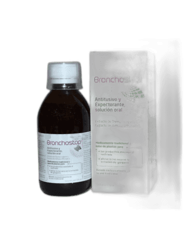 Imagen de BRONCHOSTOP ANTITUSIVO Y EXPECTORANTE SOLUCION ORAL 1 FRASCO 200 ml