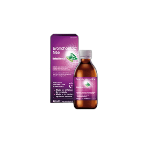 Imagen de BRONCHOSTOP NITE SOLUCION ORAL 1 FRASCO 120 ml