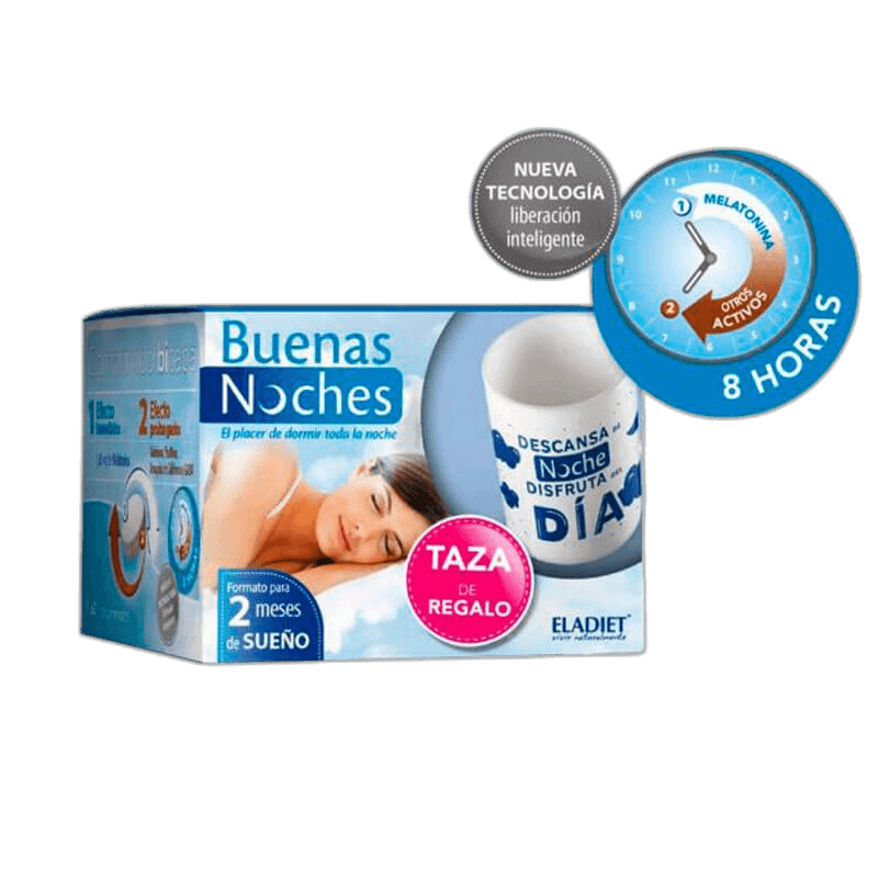 Imagen de BUENAS NOCHES ELADIET 60 COMPRIMIDOS
