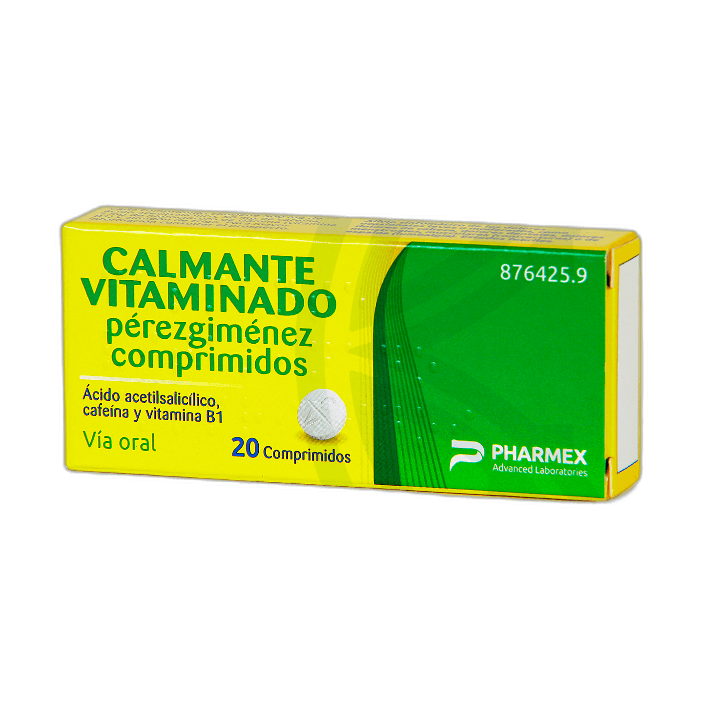 Imagen de CALMANTE VITAMINADO PEREZGIMENEZ 20 COMPRIMIDOS