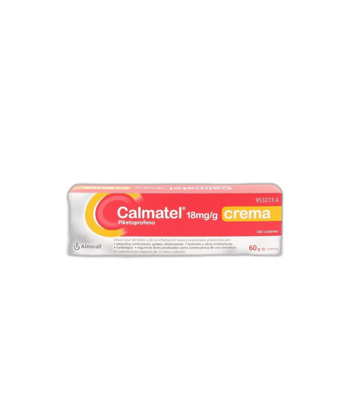 Imagen de CALMATEL 18 mg/g CREMA 1 TUBO 60 g