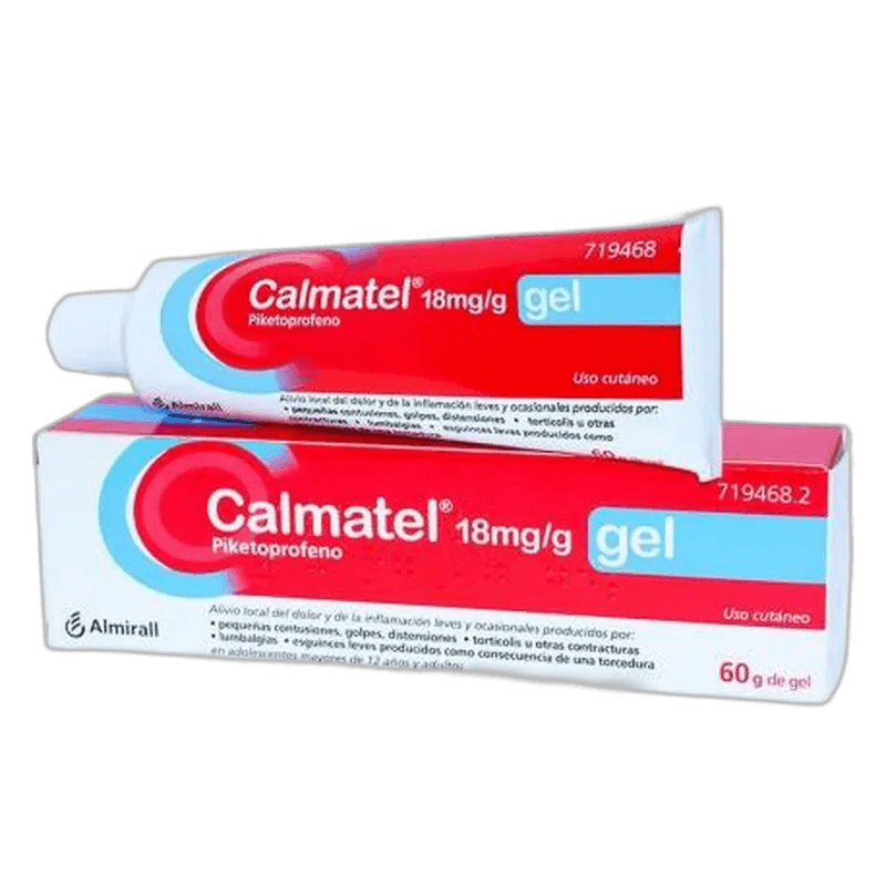 Imagen de CALMATEL 18 mg/g GEL CUTANEO 1 TUBO 60 g