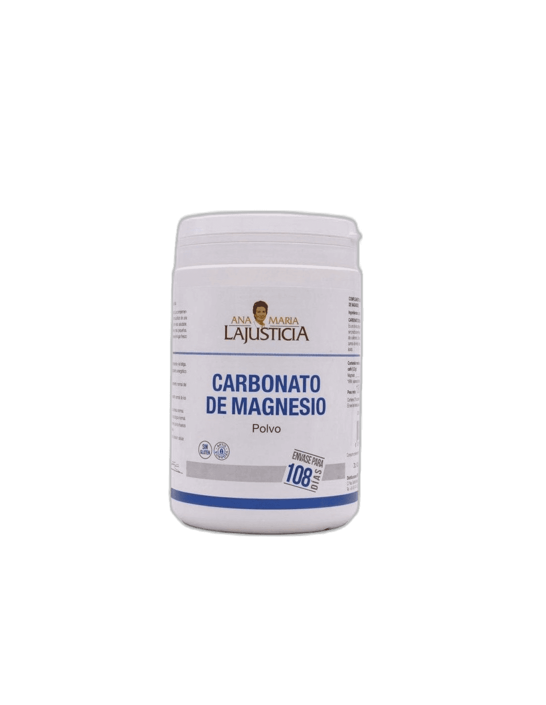 Imagen de CARBONATO DE MAGNESIO ANA MARIA LAJUSTICIA POLVO ORAL 1 ENVA