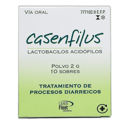 Imagen de CASENFILUS 2 g 10 SOBRES POLVO PARA SOLUCION ORAL
